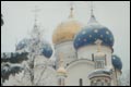 Moskova' ya 75 km uzaklıkla bir kasaba ve Kiliseleri (Derece dışarıda - 24!)