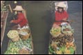 Bangkok Flooting Market - Sebze ve Yemek Pazarı